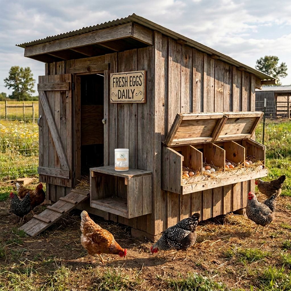 Brewer's yeast for molting hens and ducks