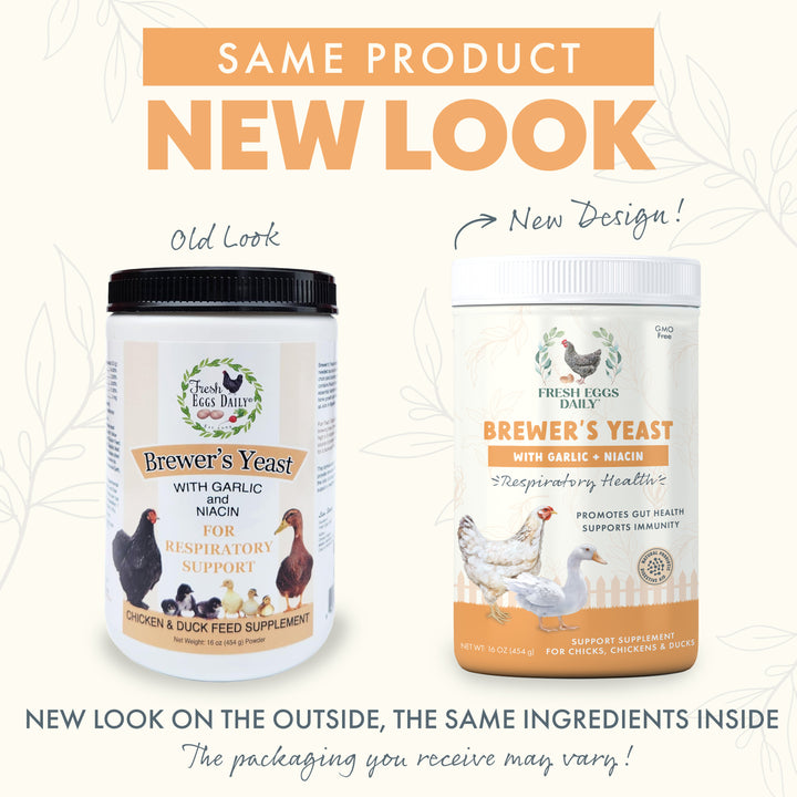 Brewers Yeast with Garlic, Chicken & Duck Supplement