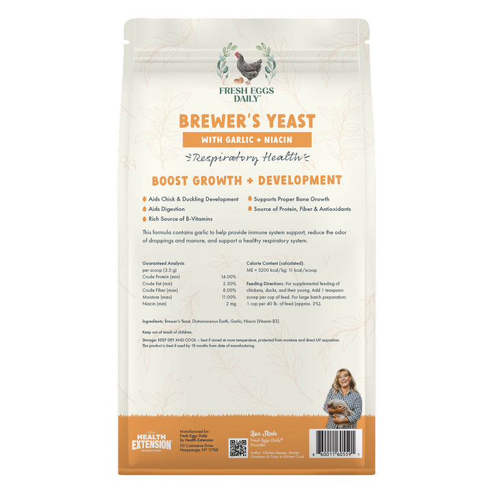 Brewers Yeast with Garlic, Chicken & Duck Supplement