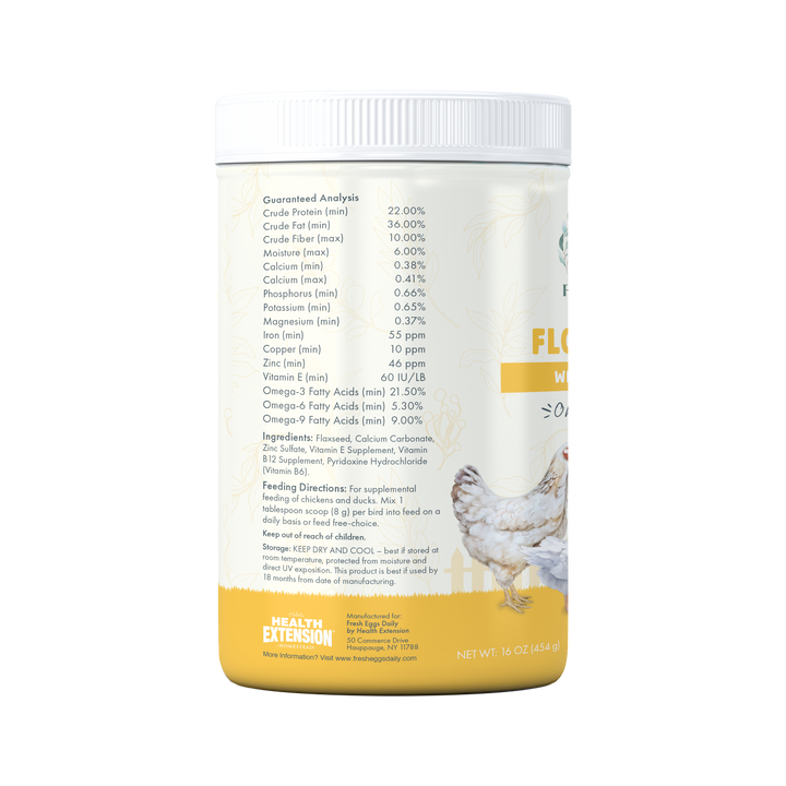 Flock Flax Chicken & Duck Feed Supplement